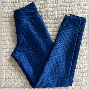 Booty By Brabants chrome textured leggings, one size fits most